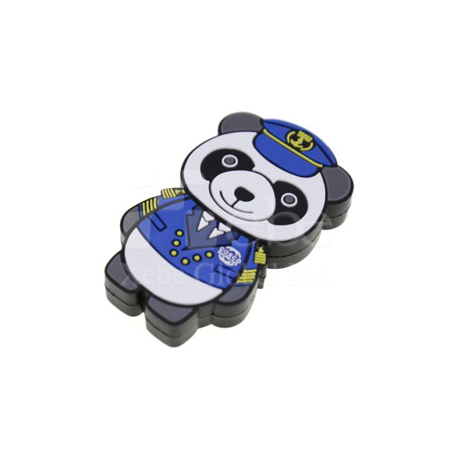 panda sheriff style flash drive